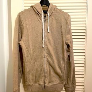 Cream All Saints Zip up Hoodie